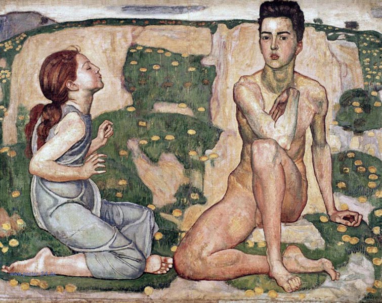 Ferdinand_Hodler_-_Frühling_-_1901