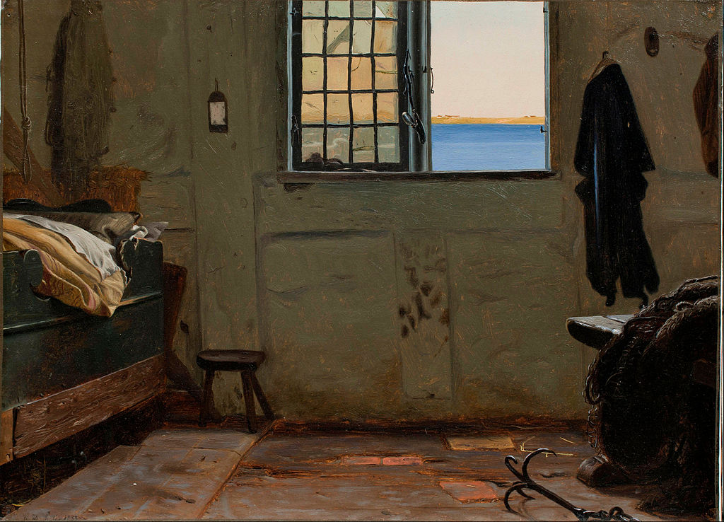 Christen_Dalsgaard_-_A_fisherman's_bedroom_-_Google_Art_Project